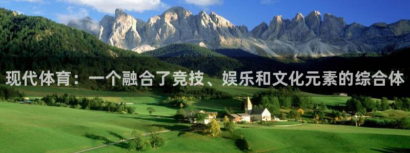 公海赌赌船官方集团官网：现代体育：一个融合了竞技、娱