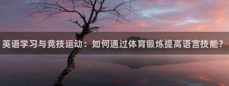 公海赌赌船官网下载平台注册：英语学习与竞技运动：如何